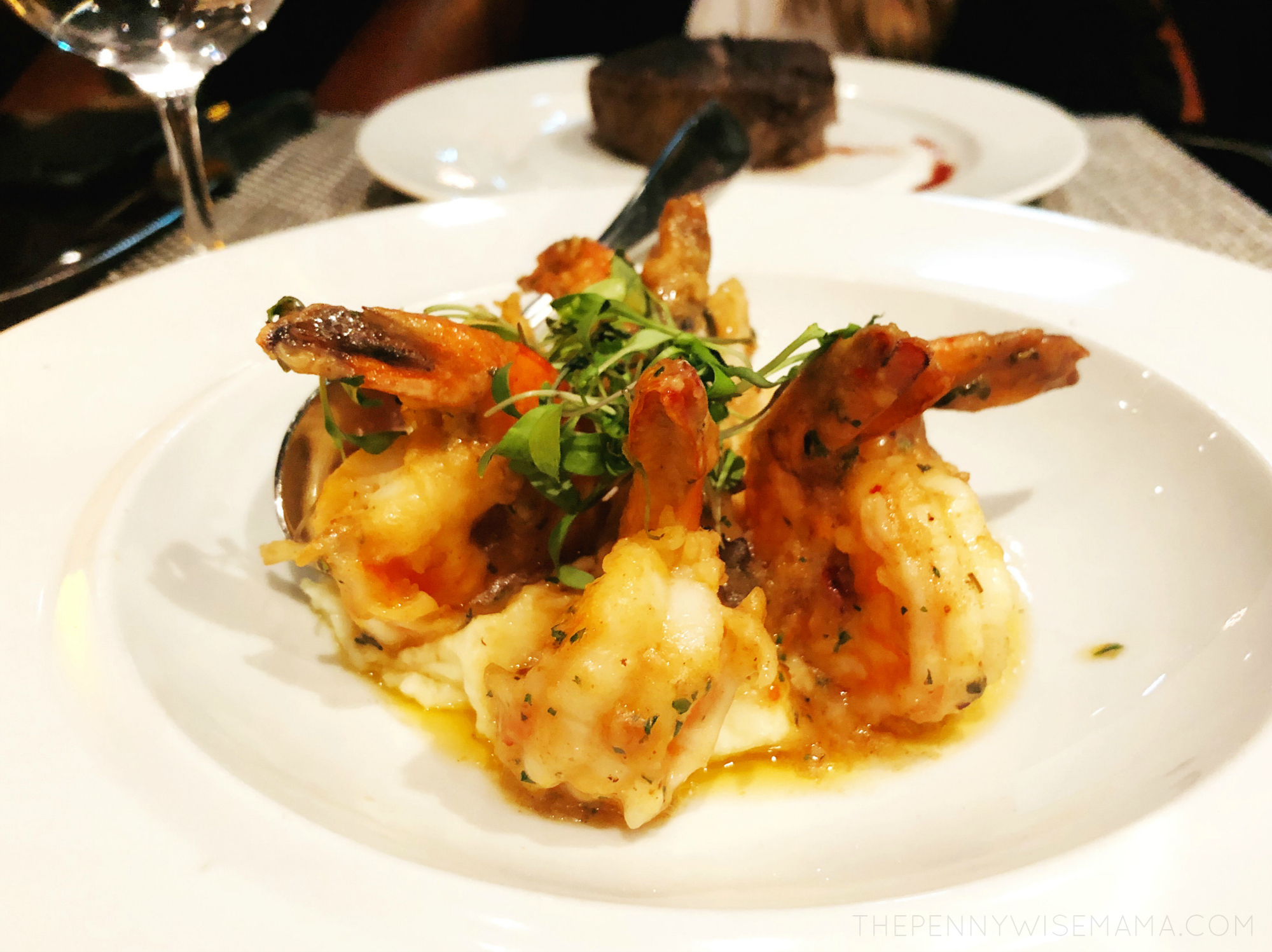 Royal Caribbean Symphony of the Seas - Chops Grille - Spicy Shrimp