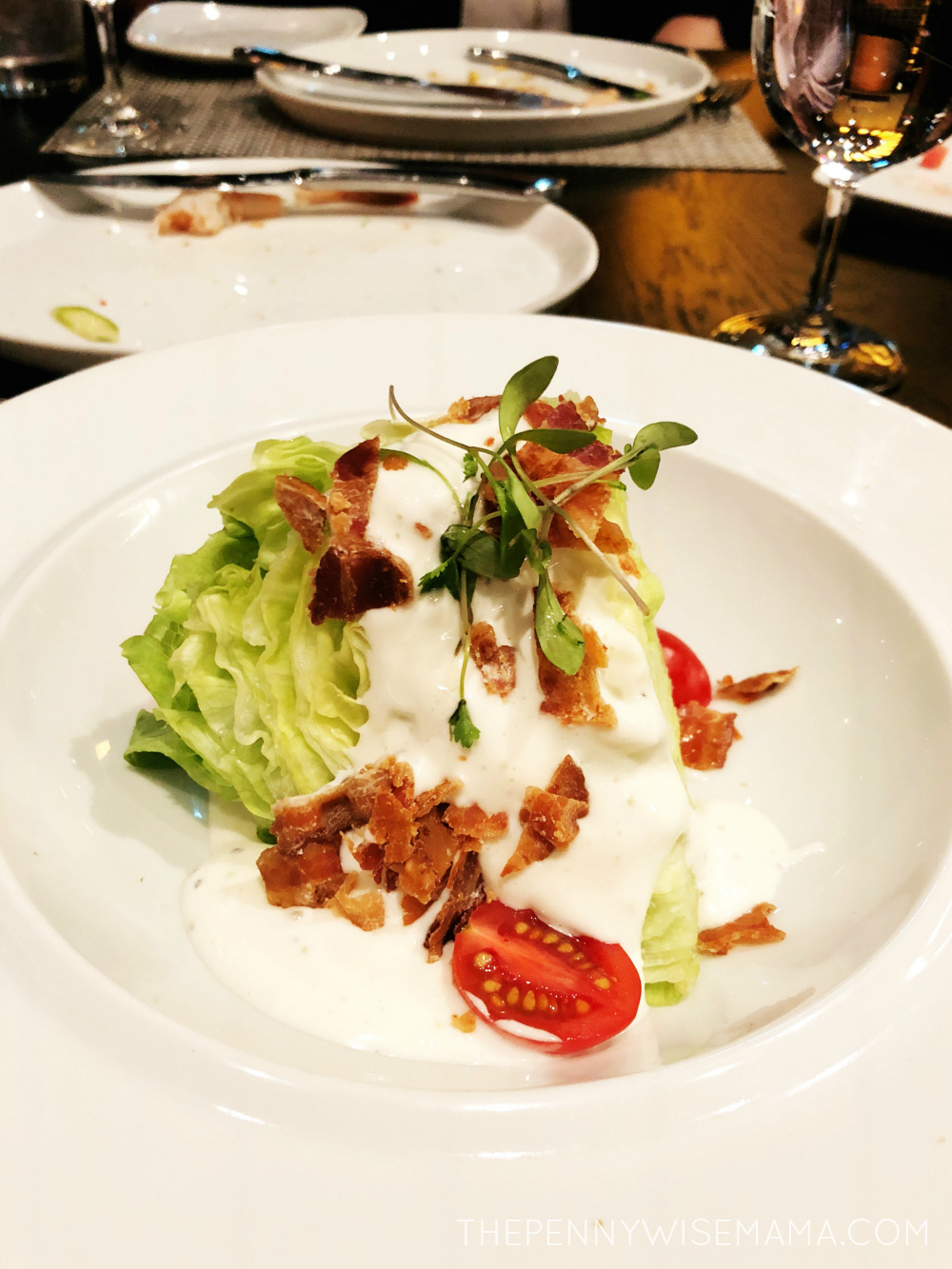 Royal Caribbean Symphony of the Seas - Chops Grille - Wedge Salad