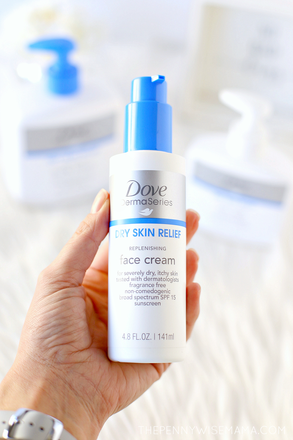 Dove DermaSeries Replenishing Face Cream