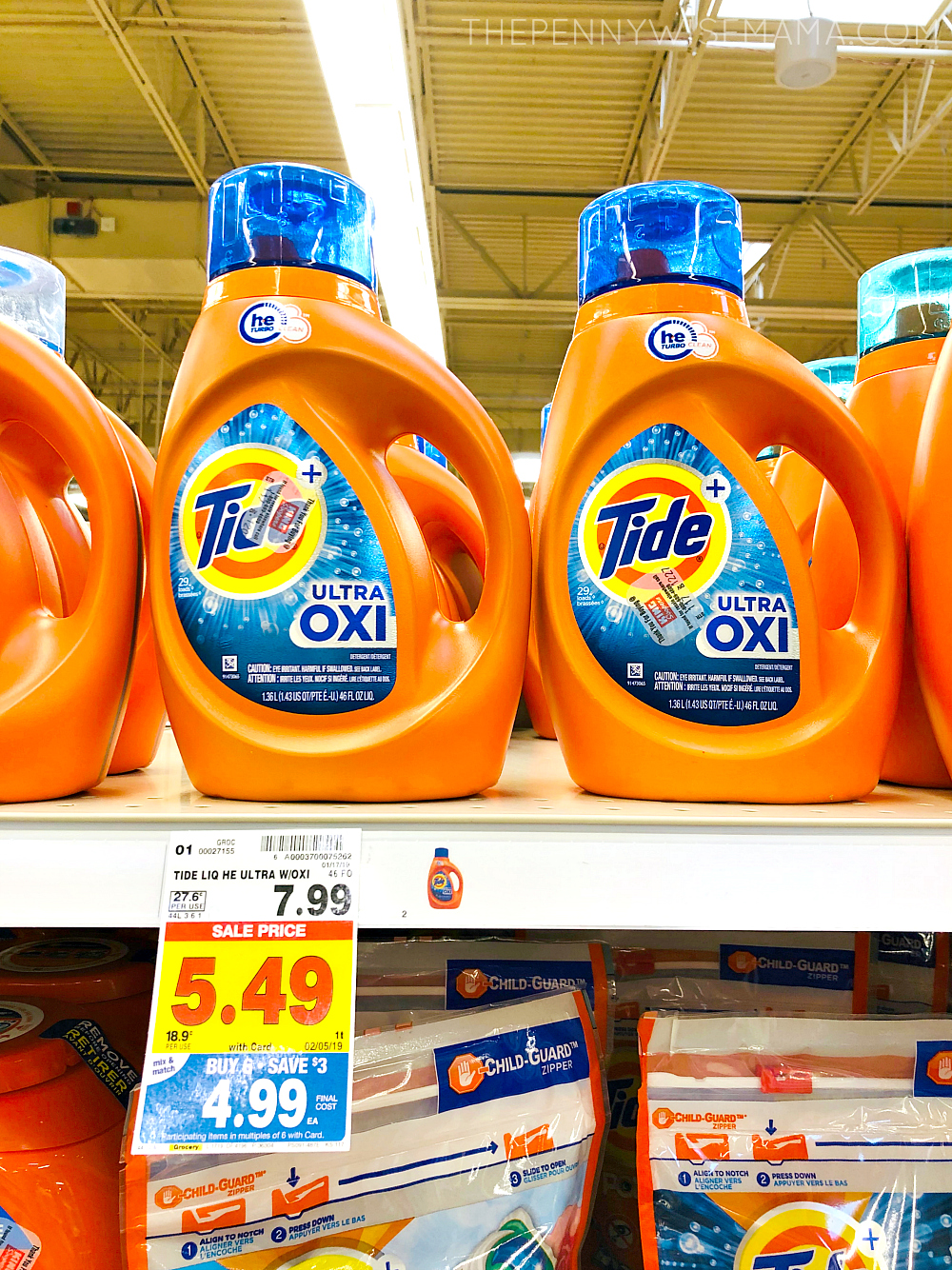 $3 off one Tide Detergent Coupon