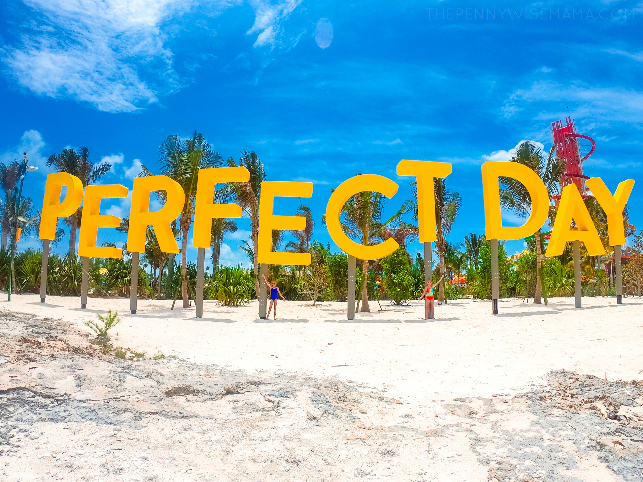 Perfect Day at CocoCay Welcome Sign