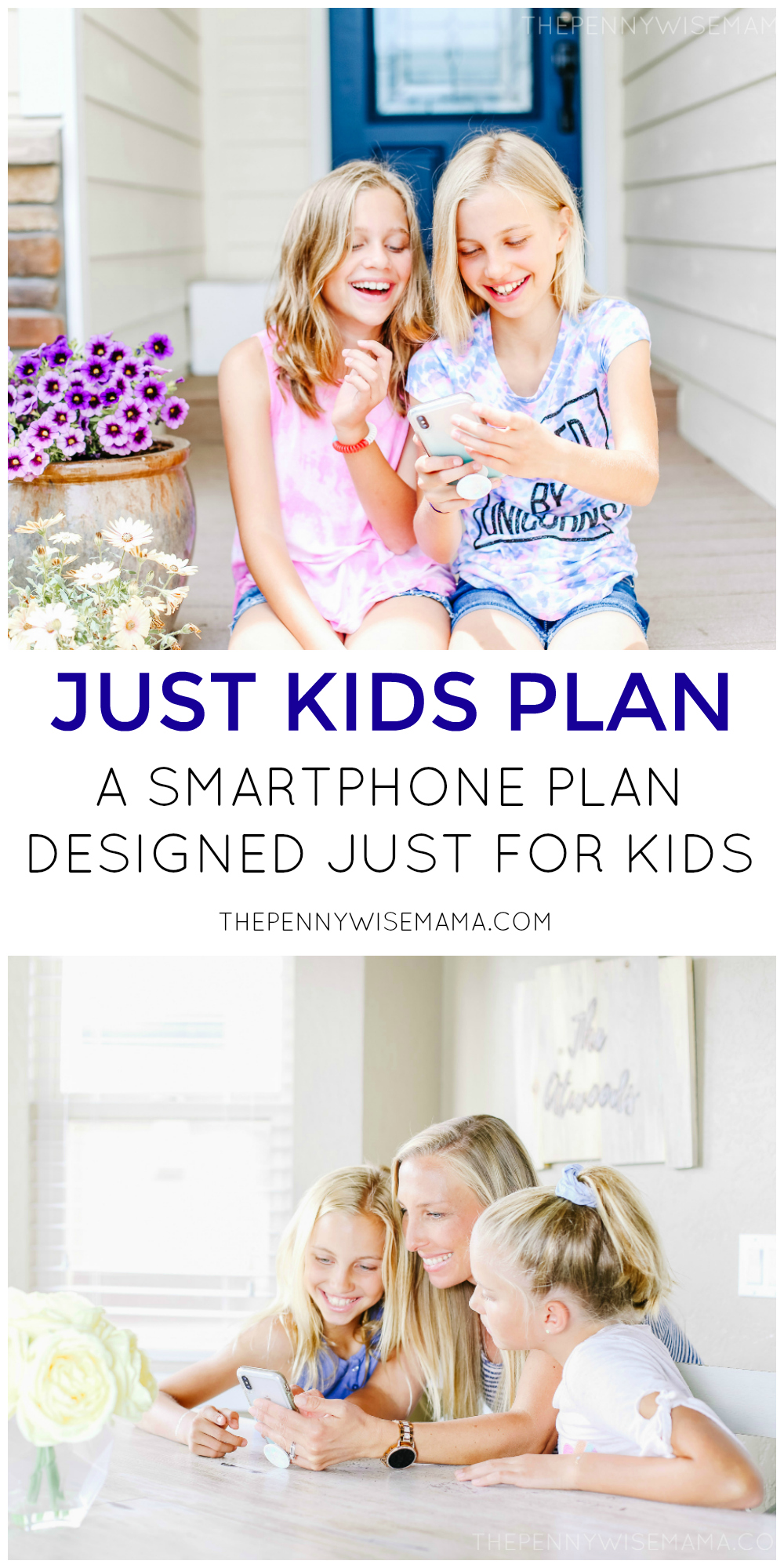Just Kids Plan - A Smartphone Plan Designed Just for Kids! Click to learn more #Verizon #JustKidsPlan 