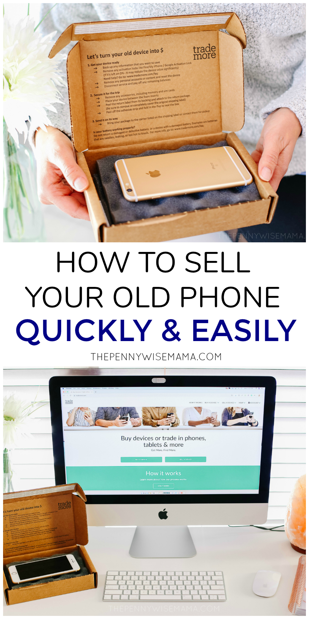 Sell your old devices quickly and easily with Trademore. Click to see how easy it is + find out how much your phone is worth!