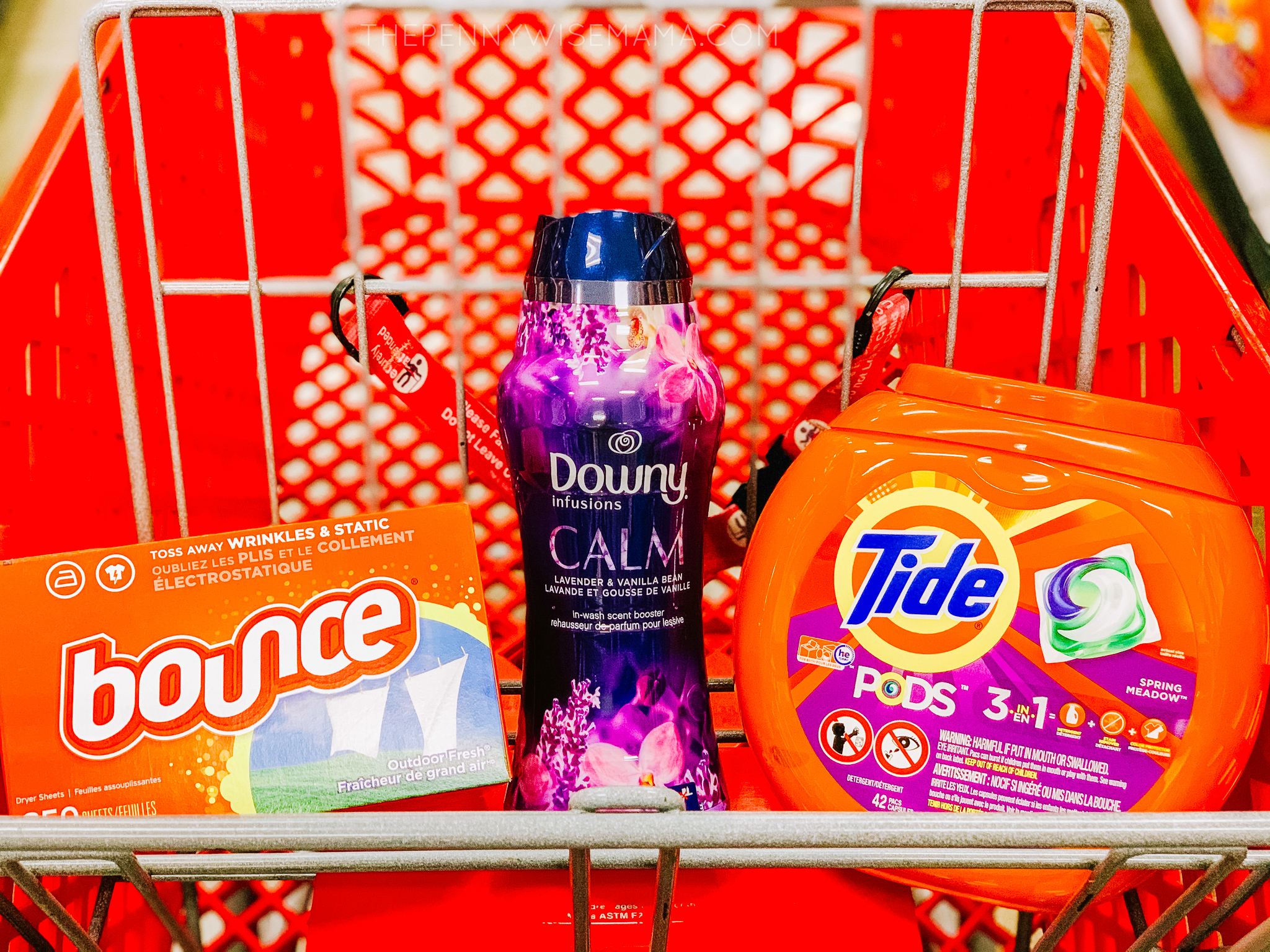 Get a Target Gift Card when you buy Tide, Bounce, Downy at Target